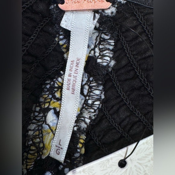 Free‎ People Little of Your Love Jumpsuit size large NWT
Color: Moonless Combo - Picture 5 of 13